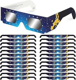 20 Gafas para Eclipse Solar QW-SOZ1 Filtros de Alta Definición por 20.99€