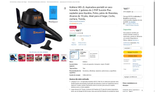 Aspiradora Koblenz WD-2L por $442 | Descuento Amazon