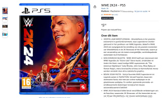 WWE 2K24 PS5 game voor €5 bij Amazon NL