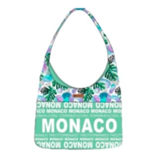 Bolsa City verde estampado MONACO por 2.99€