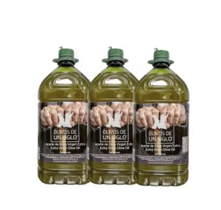 3x5L Aceite de Oliva Virgen Extra Olivos de un Siglo por 64,99€