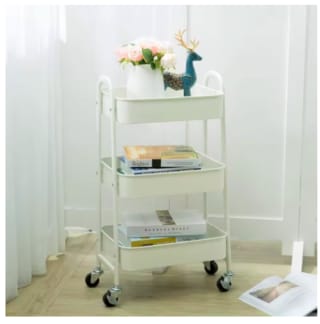 Carrito almacenamiento 3 niveles ruedas por 11.52€