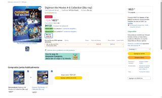 Colección Blu-ray Digimon 4-6 por $465 | Oferta Amazon