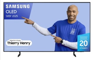 TV OLED 55" Samsung 55S85F UHD 4K, OLED à 799€