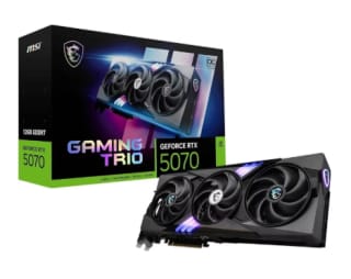 Carte graphique MSI GeForce RTX 5070 GAMING TRIO OC à 595€