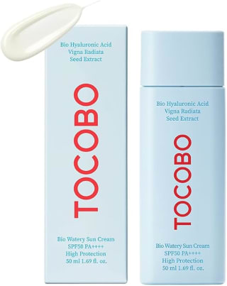 TOCOBO Bio Watery Sun Cream SPF50+ por $198 | Oferta Amazon
