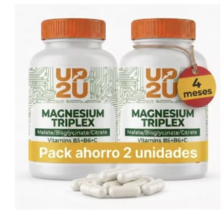 Up2u nutrition pack 2x magnesio complex por 24,31€
