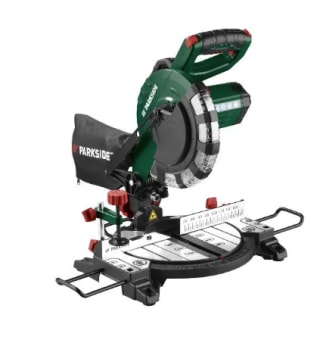 PARKSIDE® Afkortzaag met verstekfunctie 1500 W - zaagblad 210 mm voor €59,99