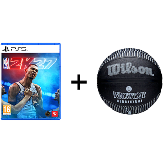 NBA 2K27 + ballon de basket Wemby au prix de 53,79€