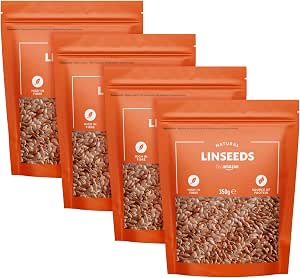 Semillas De Lino, 1400g (4 Paquetes de 350g) By Amazon por 7.07€