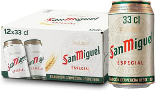 Pack 12 latas de cerveza San Miguel Especial por 5.12€