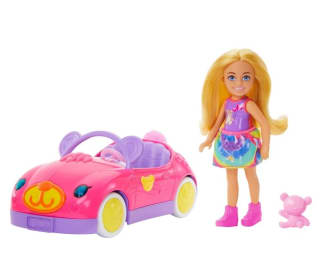 Barbie Chelsea con coche por 9.99€.