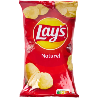 Lay's Naturel Chips 200 gr voor €0,99 bij de Action