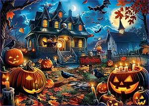 Nattork Puzzle de 1000 Piezas Halloween por 7,99€