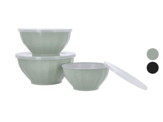 SILVERCREST® Set de 3 saladiers en plastique à 5,99€