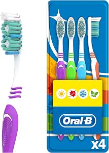 4 cepillos Oral-B Ob Shiny Clean Medium Robin Hood por 1.79€