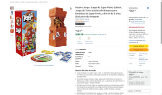Juego Jenga Super Mario por $561 | Oferta Amazon