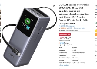 UGREEN Powerbank voor €59,99 bij Amazon