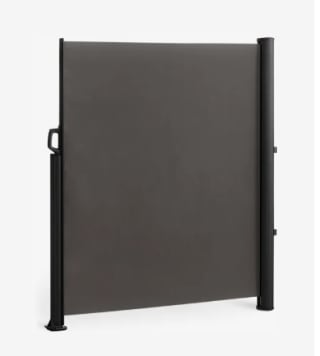 Auvent latéral PEJELT l3xH1,4m gris à 35€