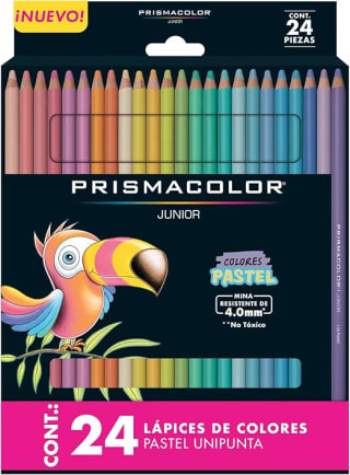 Lápices Colores Junior Pastel por $154 | Oferta Amazon