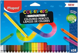 Maped - Color'Peps Infinity kleurpotloden voor €4,03 bij Amazon