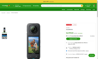 Cámara Insta360 X4 8K por $6,353 | Oferta Walmart