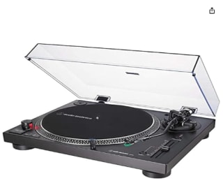 Platine vinyle Audio-Technica LP120XUSBBK à 257,79€
