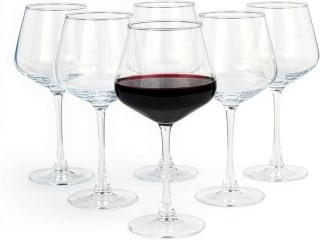 Amazon Basics Copas Vino Tinto 6 Piezas 568 ml por 9,84€