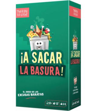 Juego de Cartas ¡A Sacar la Basura! por 4€