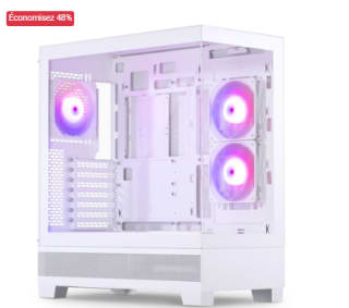 Boitier Pc Phanteks XT View, D-RGB - blanc à 35,90€