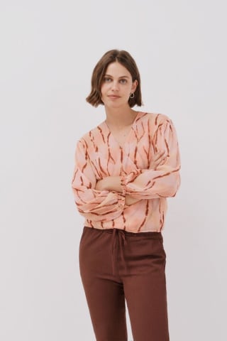 Blusa con escote de pico para Mujer por 19.99€