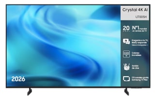 TV LED 65" Samsung TU65U7005HUXXC 4K Smart TV con Gaming Hub 120Hz por 455.05€