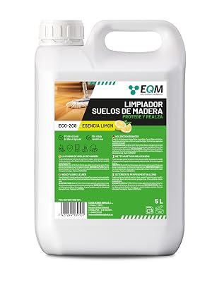 EQM - ECO-208 Limpiador Suelos de Madera 5L Limpia, Protege e Hidrata por 4.49€
