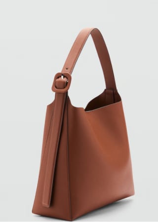 Bolso shopper con detalle hebilla por 15.99€