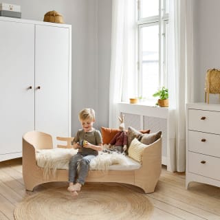 Leander Classic baby- en juniorbed (Whitewash) voor €657,12 bij Sebra Interior