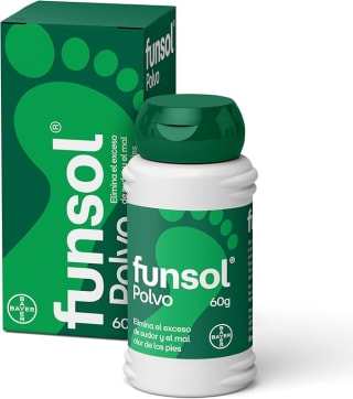 2 botes Funsol Desodorante para Pies Polvo 60 g por 11,20€