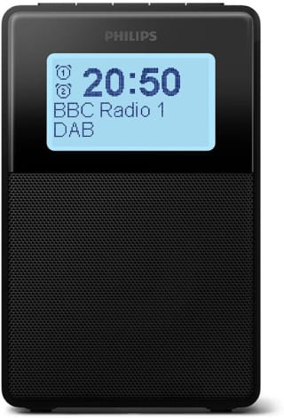 Philips TAR5100 Spatwaterdichte DAB FM-klokradio voor €49 bij Bol