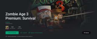 Zombie Age 3 Premium: Survival Gratis | Google PlayStore