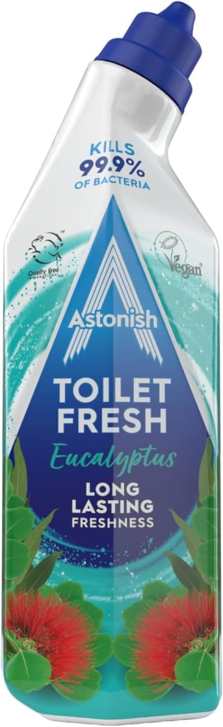 Astonish Eucalyptus Toilet Gel 4-Pack for £2.32 Prime Deal