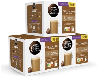 Nescafé Dolce Gusto Café con Leche Pack de 90 por 47,02€
