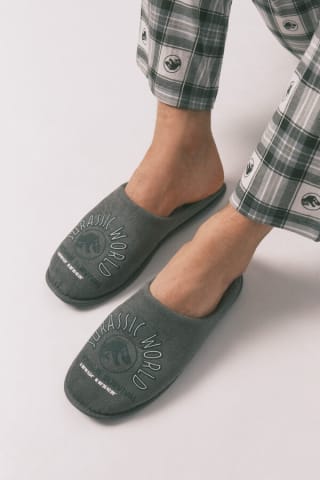 Zapatillas casa hombre "Jurassic World" por 10€