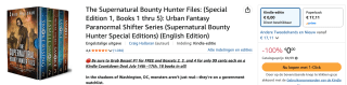 The Supernatural Bounty Hunter Files: Special Edition 1 (Books 1–5) gratis via Amazon