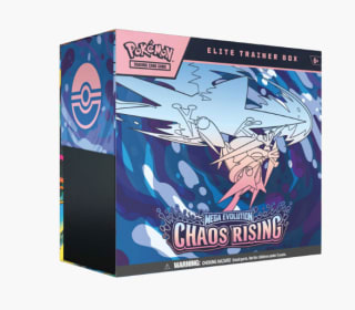 Pokémon Mega Evolutions Chaos Rising Elite Trainer Box voor €69,95