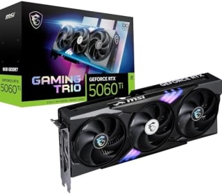 Tarjeta Gráfica MSI GeForce RTX 5060 Ti GAMING TRIO OC 8GB GDDR7 DLSS4 por 353.90€