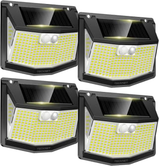 Pack 4 Focos Solares LED Exterior IP66 por 16,99€