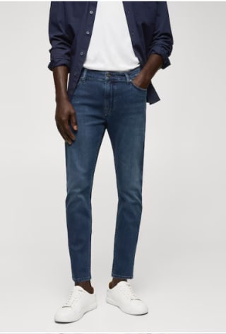 Jean Tom tapered cropped à 4,49€