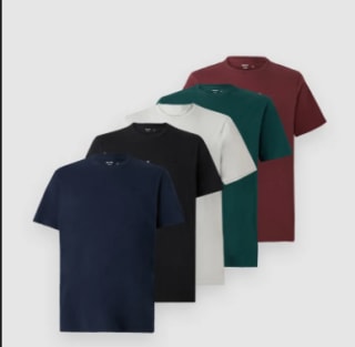 Lot de 5 t-shirts Hollister Icon à 33€