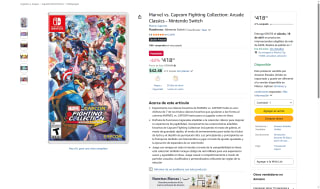 Marvel vs. Capcom Fighting Collection por $418 | Oferta Amazon