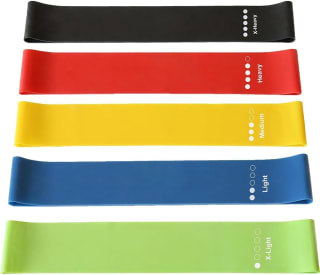 RAM 5 Pack Resistance Bands Set on Amazon for £2.24
