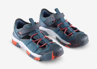 Sandalias ligeras de senderismo tira autoadherente, 28 a 39 niños, MH900 azul 15.99€